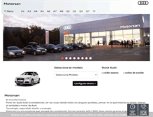 Tablet Screenshot of motorsan.com